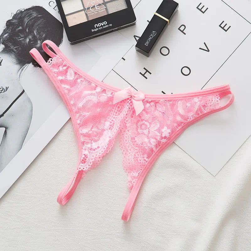 LacyMate™ Vanessa Crotchless Panties Lavah Intimates