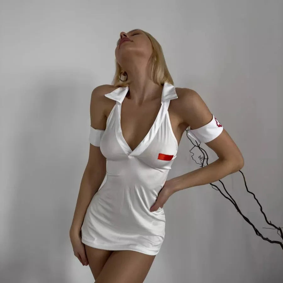 LacyMate Innocent Remedy Seductive Nurse Lingerie Lacy Mate