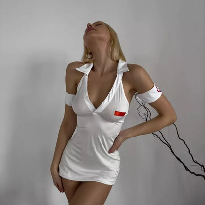 LacyMate Innocent Remedy Seductive Nurse Lingerie Lacy Mate