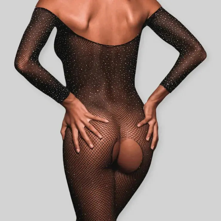 LacyMate™ Shine Bodystocking Lavah Intimates
