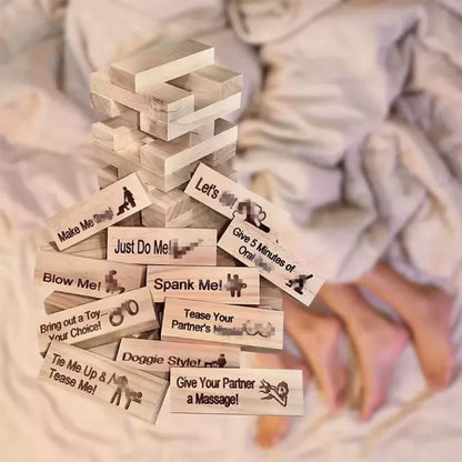 Love Jenga - Kinky Adult Challenges