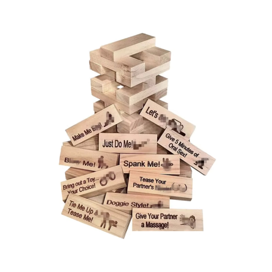 Love Jenga - Kinky Adult Challenges