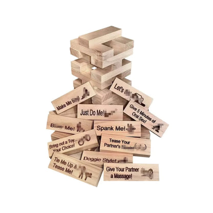 Love Jenga - Kinky Adult Challenges