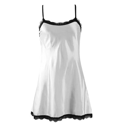 Lune Blanche Blanche Satin Nightdress