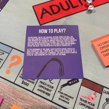 Adultopoly - The Sexy Version Of Monopoly