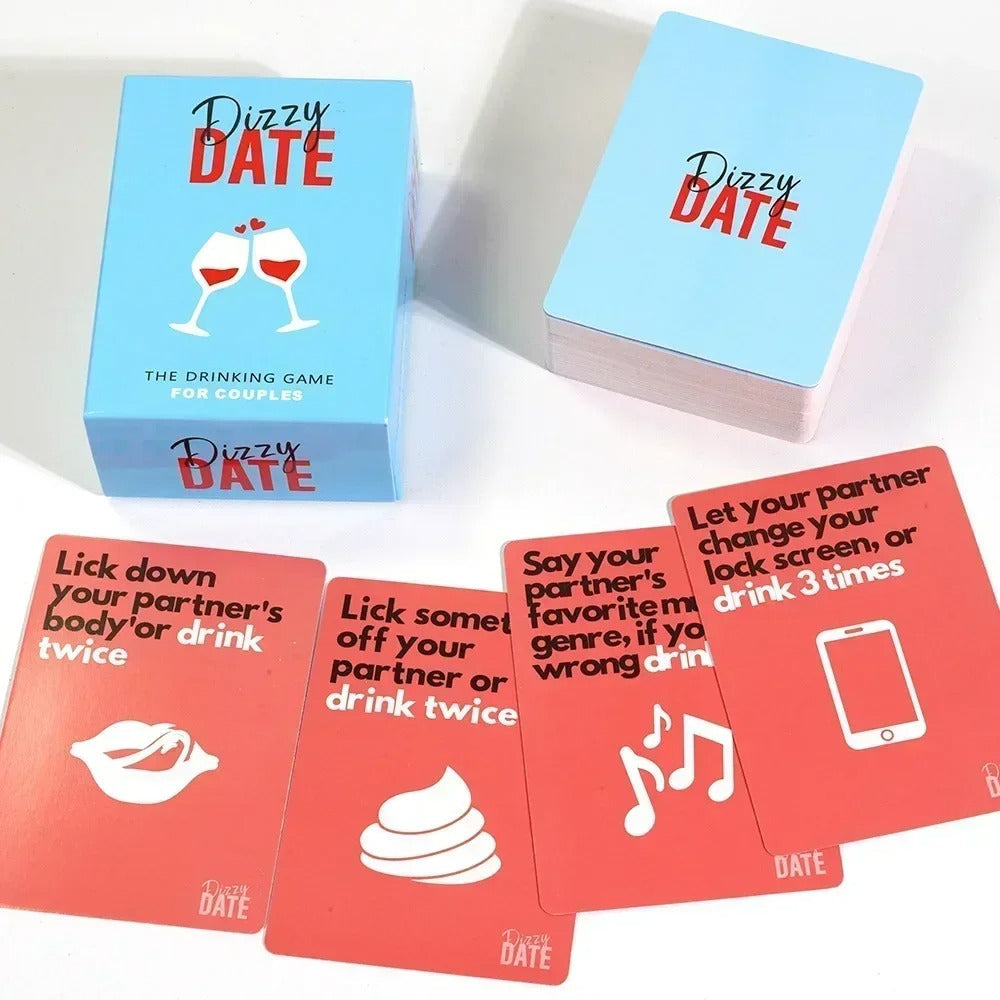 Dizzy Date Card Game Honey Play Box