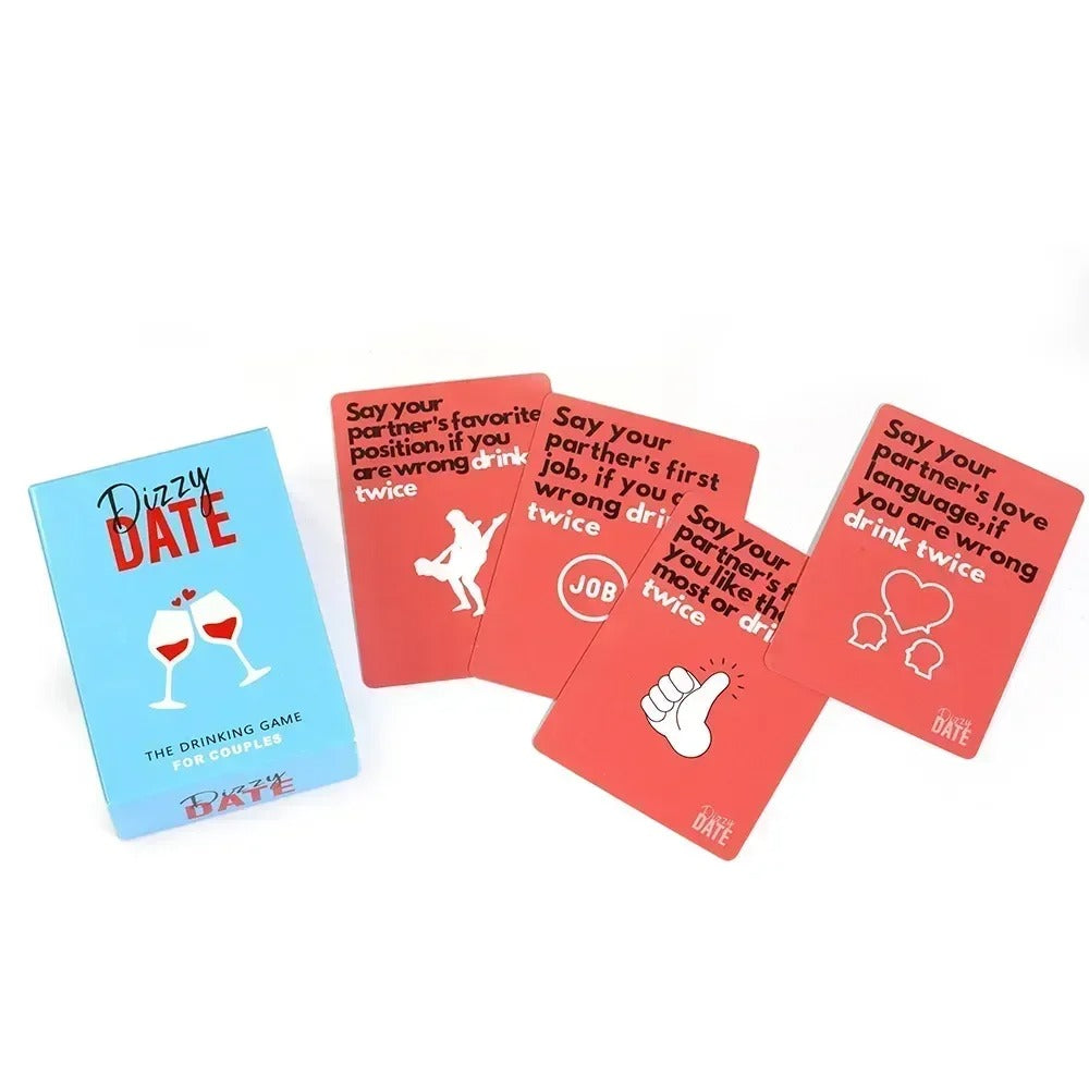 Dizzy Date Card Game Honey Play Box