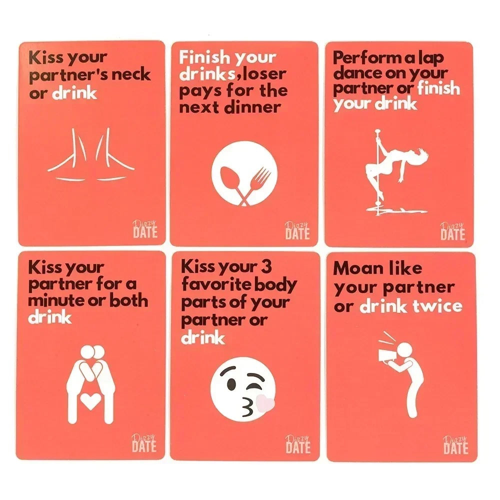Dizzy Date Card Game Honey Play Box