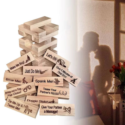 Love Jenga - Kinky Adult Challenges